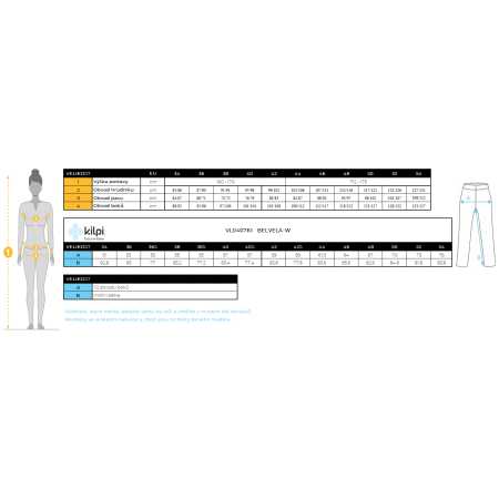 Patalon femme Kilpi Belvela-W (2024)