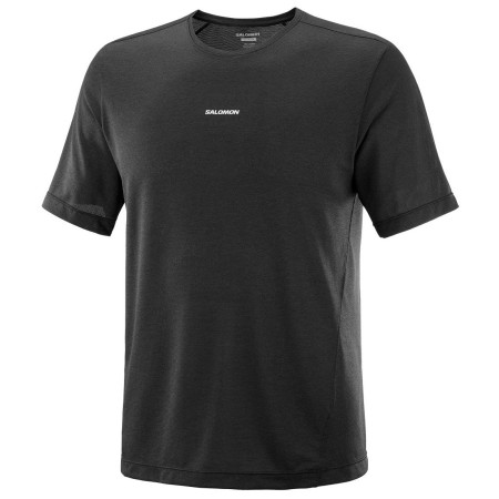T-shirt homme Salomon Shakeout Core SS TEE M noir Deep Black