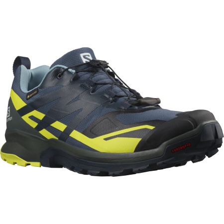Chaussures homme Salomon Xa Rogg 2 Gore-Tex bleue Moodindigo