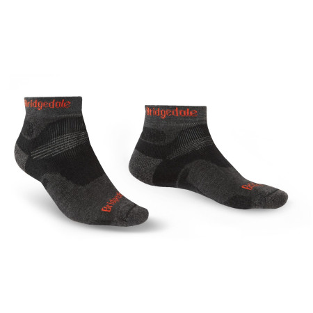 Chaussettes Bridgedale Hike MW MP Ankle gris / orange graphite/orange/135