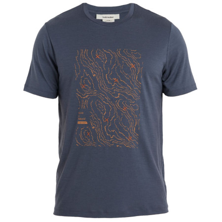 T-shirt homme Icebreaker M Mer 150 Tech Lite II SS Tee Alpine Crossing girs Graphite