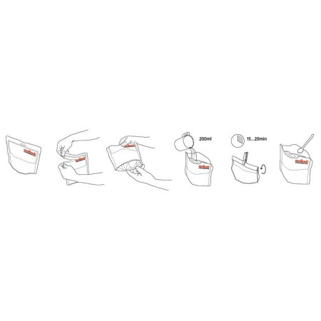 Repas déshydraté Travellunch Pommes de terre au poireau sans gluten 250 g