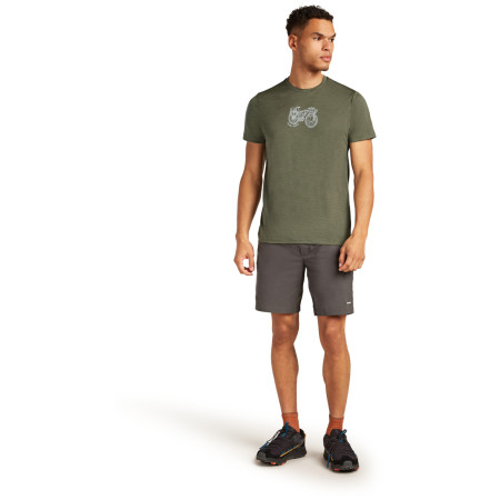 T-shirt fonctionnel homme Icebreaker M Mer 150 Tech Lite SS Tee Adventure Rid