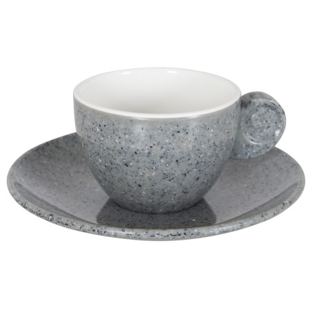 Set de tasses Gimex Espresso set Granite grey 4p gris claire