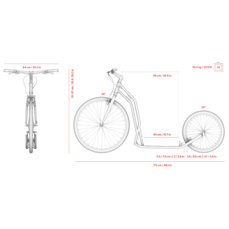 Trottinette Yedoo Yedoo Around the World 2620