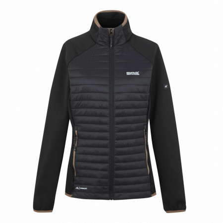 Veste femme Regatta Women’s Clumber Hybrid noir Black(Mocha)