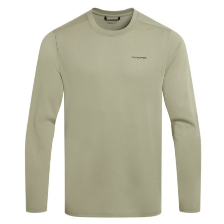 T-shirt homme Craghoppers Nosilife Abel LS T-Shirt vert clair Bayleaf