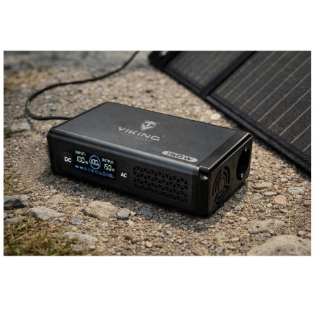Set Viking Technology station d’énergie portable Viking VALI150 et panneau solaire Viking L60 PD