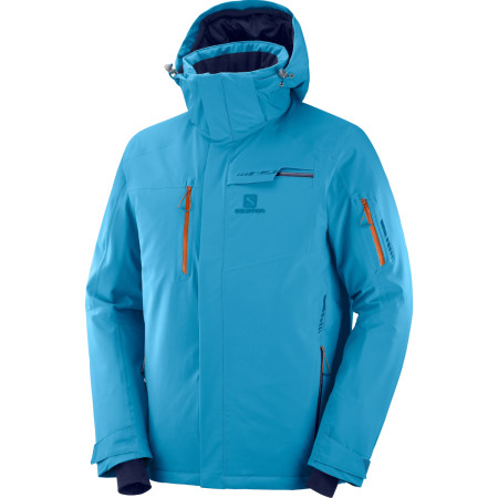 Veste homme Salomon Brilliant Jkt M bleu clair FjordBlue