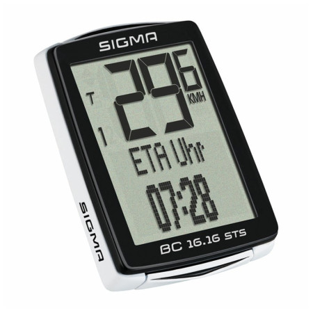 Compteur vélo Sigma BC 16.16 STS/CAD bezdrátový vert