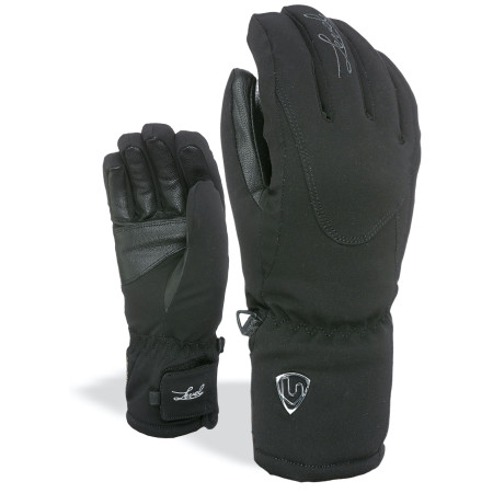 Gants de ski femmes Level Alpine W vert Black