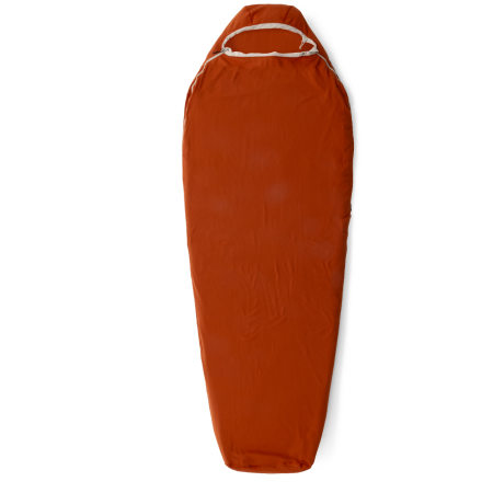 Doublure sac de couchage Sea to Summit Reactor Fleeceweight Liner Regular brique Picante