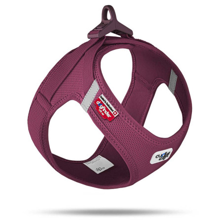 Harnais pour chien Curli Vest Clasp Air-Mesh violet Ruby