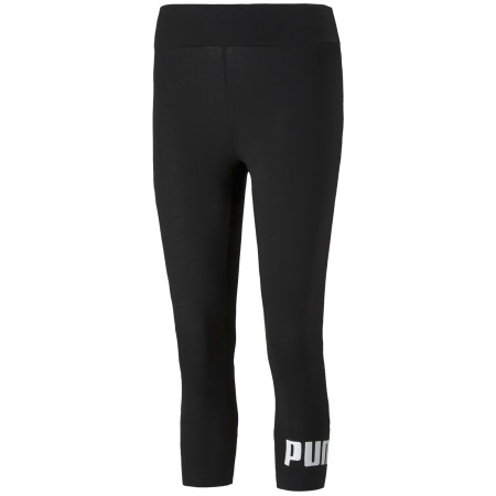 Leggings 3/4 femme Puma ESS 3/4 Logo Leggings vert black