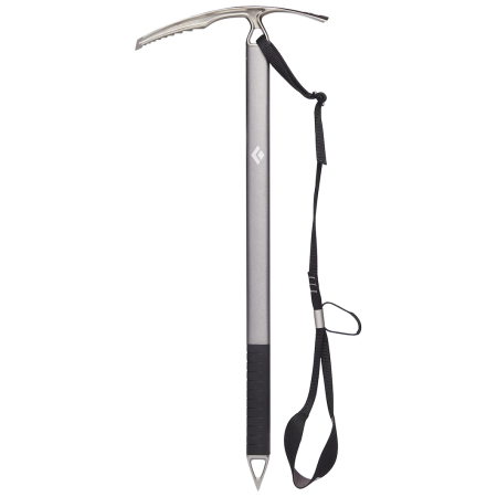 Piolet Black Diamond Raven Ice Axe With Grip noir / argenté stříbrná