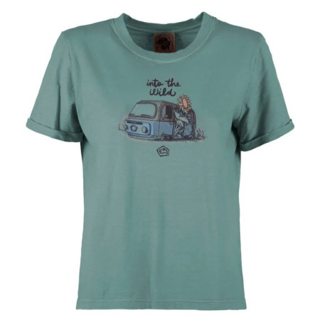 T-shirt femme E9 Wild Women's vert Thymus