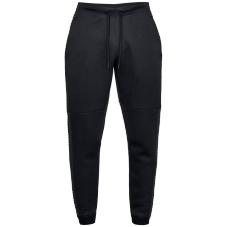 Pantalons de survêtement hommes Under Armour Unstoppable Move Pant vert Black