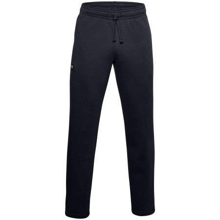 Pantalon homme Under Armour Rival Fleece Pants vert Black / / Onyx White