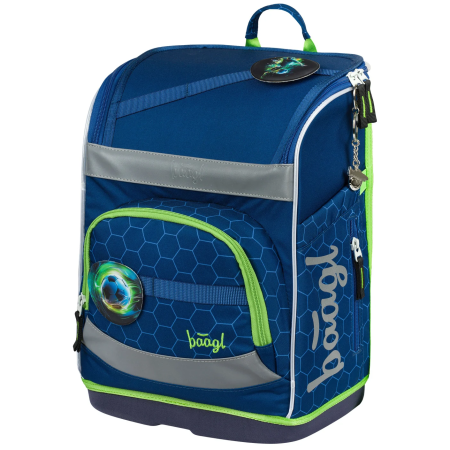 Sac à dos écolier Baagl Zippy Plus bleu blue
