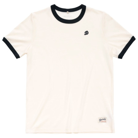 T-shirt Devold Archive Ringer Tee blanc WHITE/INK