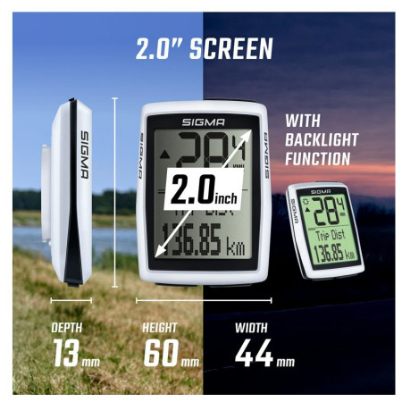 Compteur vélo Sigma BC 12.0 WL STS