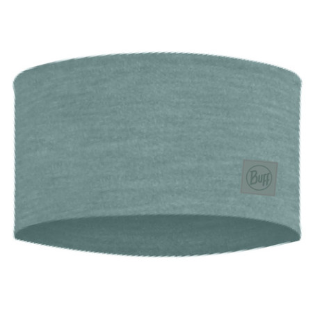 Bandeau Buff Merino Wide Headband green SOLID POO L