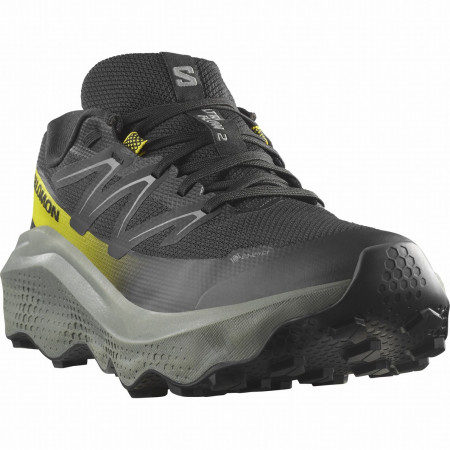 Chaussures homme Salomon Ultra Flow 2 Gore-Tex noir Black / Sedona Sage / Incaberry