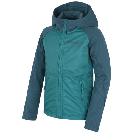 Sweatshirt enfant Husky Any K turquoise vert turquoise