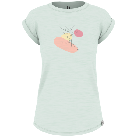 T-shirt femme Hannah Arissa II vert blue flower