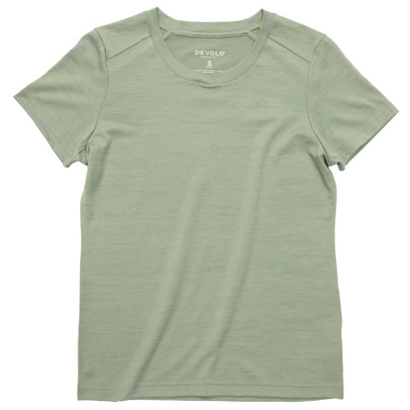 T-shirt femme Devold Premium Tee Wmn vert FOG