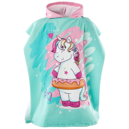 Poncho enfant Aquawave Pony Poncho bleue blue
