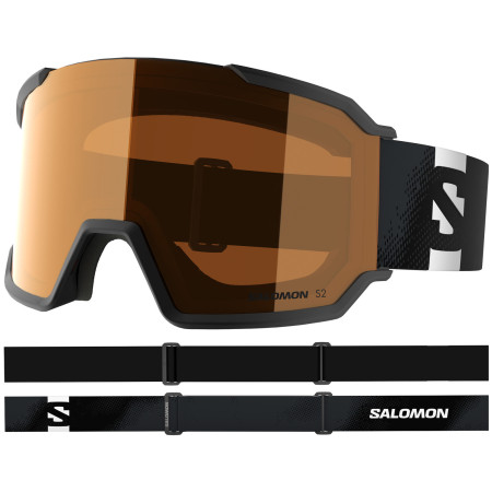 Masques ski Salomon S/VIEW 3 Access noir Black