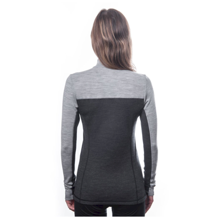 T-shirt fonctionnel femme Sensor Merino Bold dl. rukáv zip
