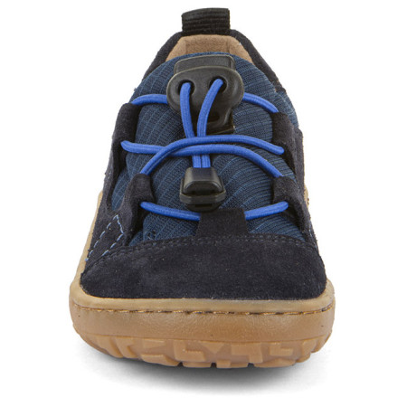 Baskets pour enfant Frodo Barefoot trekk Dark Blue