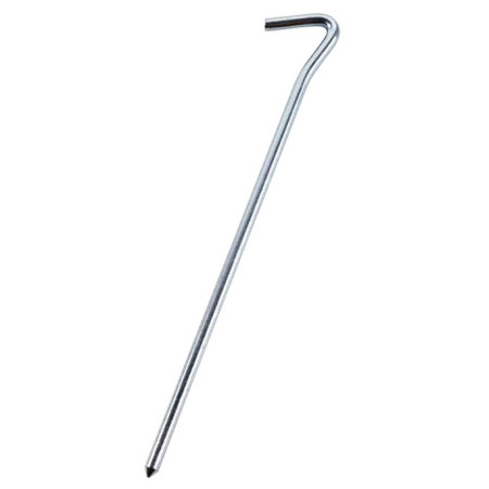 Piquets tente Easy Camp Steel Pegs 26 cm argenté silver