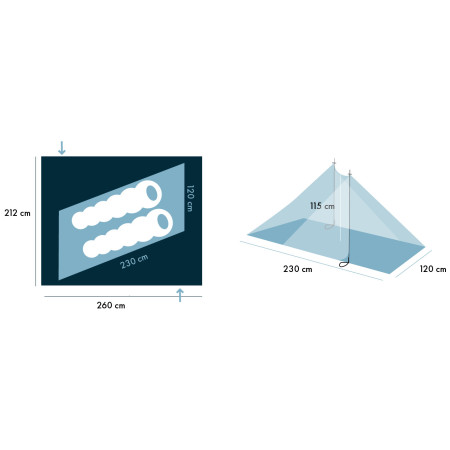 Tente ultra-légères Warg Protrek 2