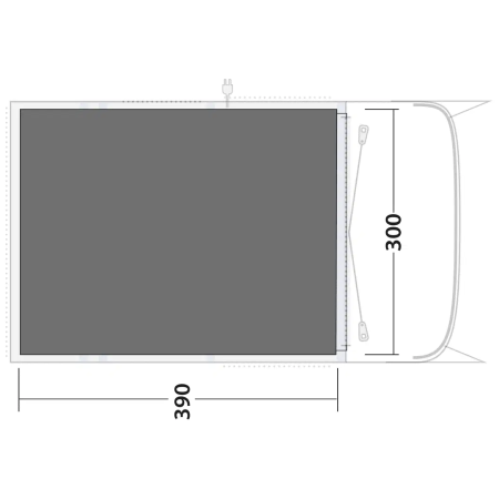Tapis de sol Outwell Footprint Flagstaff / Nashville / Monterey 5 Air