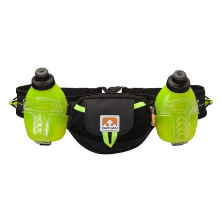 Sac banane Nathan Trail Mix Plus vert Black/SafetyYellow