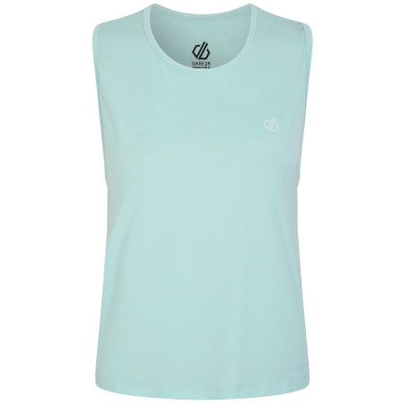 Top femme Dare 2b Meditate Crop Top vert clair Mint Green