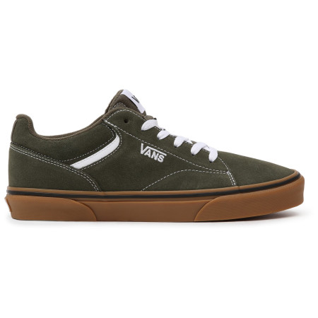 Chaussures homme Vans Mn Seldan (Suede) Grape vert / brun (Suede) Grape Leaf/Gum