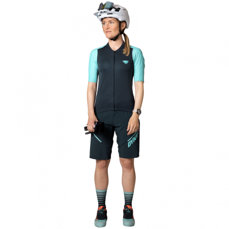 T-shirt vélo femme Dynafit Ride Light S/S Fz Jersey W