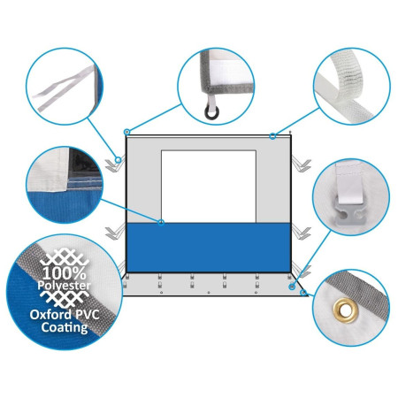 Paroi latérale Brunner Sidewall Set Sunny Van Roof