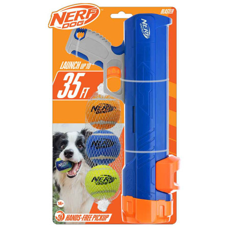 Jouet pour chien Nerf Dog Blaster + Tennis Balls 3 pcs