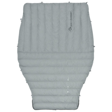 Sac de couchage en plumes Sea to Summit Cinder Cd II Long girs Pale Grey / Dark Grey