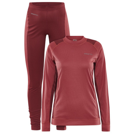 Sous-vêtements thermique femme Craft Core Dry Baselayer violet foncé / rouge Astro/Dk Astro