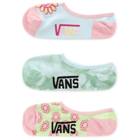 Chaussettes femme Vans Good All Around Canoodl (6.5-10) 3Pk rose / vert Multi