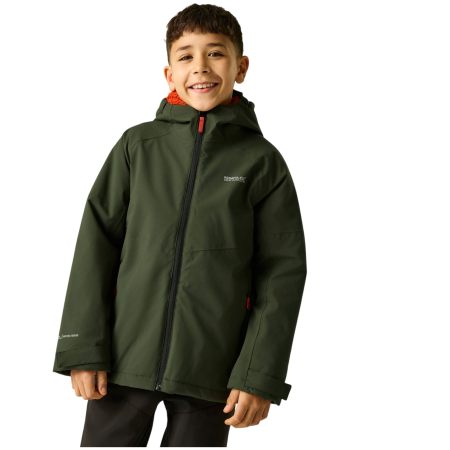 Veste d'hiver enfants Regatta Hillain Warm Lined Dark Khaki