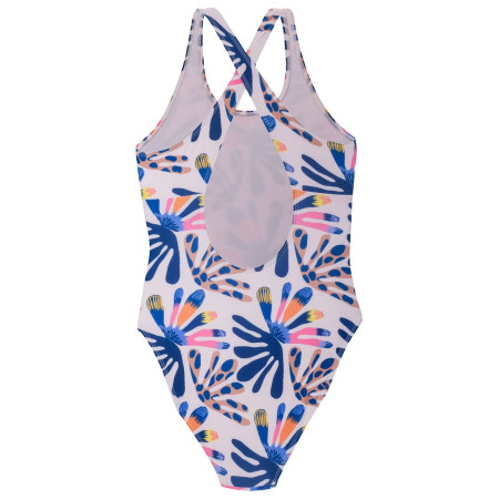 Maillot bain enfant Aquawave Salava Jr - Summer Beige Flower Print