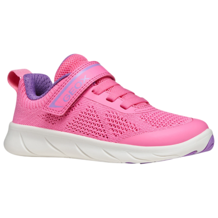 Chaussures enfant Geox J Foot-Run Girl Pink/Lavender rose PINK/LAVENDER