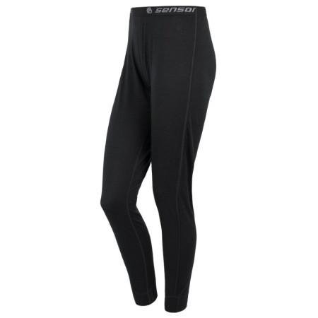 Pantalon sous-vêtement femme Sensor Merino Air vert black